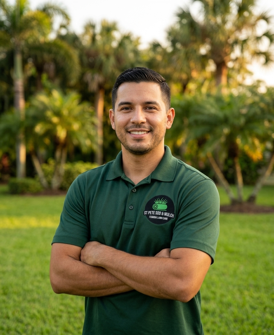 Lead sod installer for St Pete Sod & Mulch