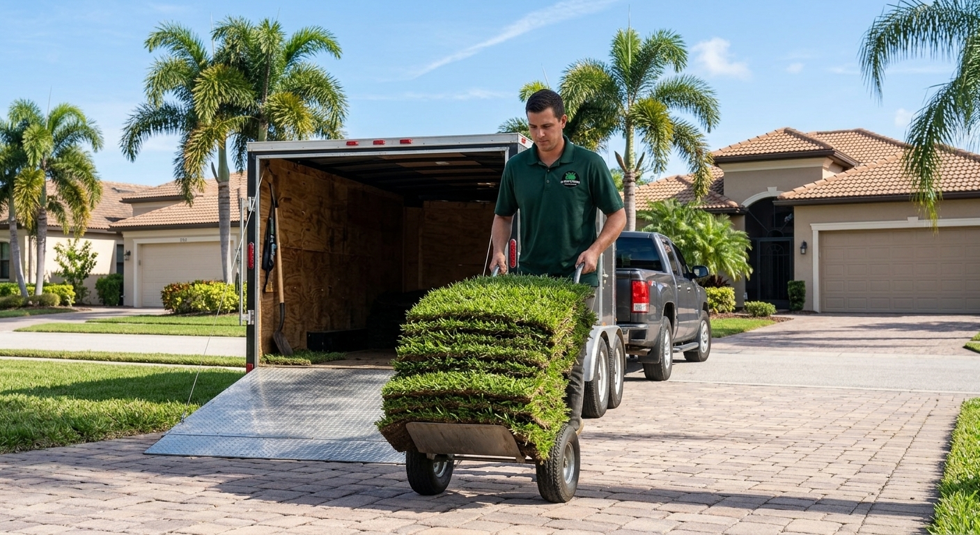 Sod Delivery in St. Petersburg, Florida